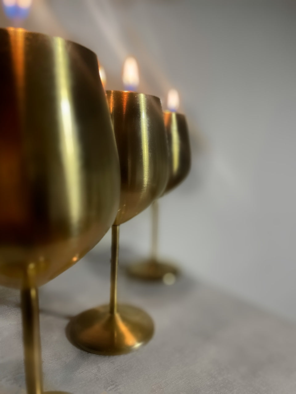 Golden Chalice Candle